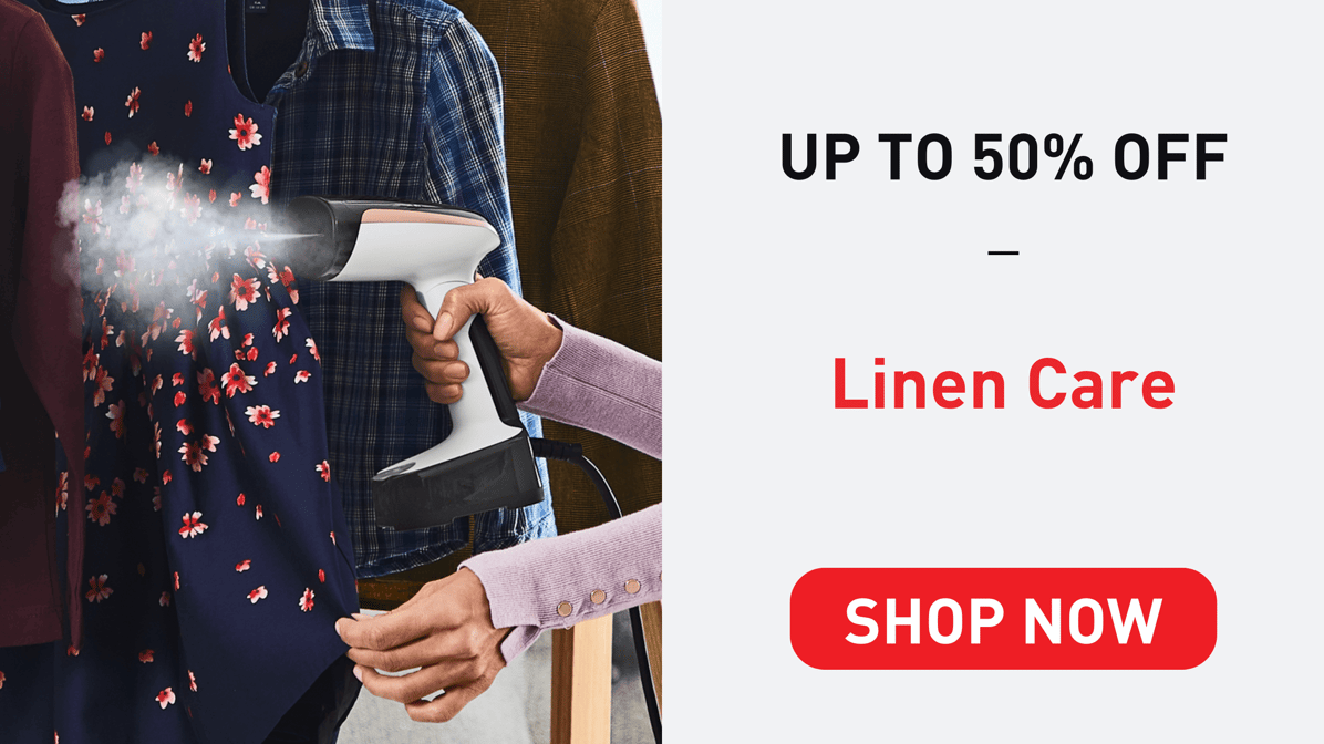 Save up to 50% off linen care