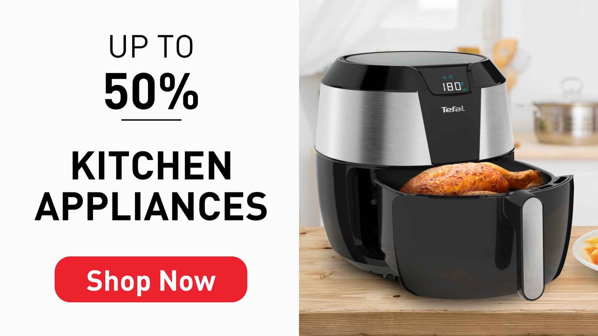 Save up to 50% off Kitchen Appliances